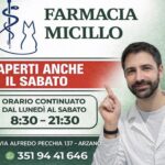 News ad Arzano: Farmacia Micillo Arzano amplia gli orari — aperta 8:30–21:30 con orario continuato