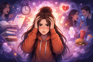 Scopri di più sull'articolo Tempesta ormonale in adolescenza: sintomi, età più difficile, cortisolo alto e quando gli ormoni si stabilizzano