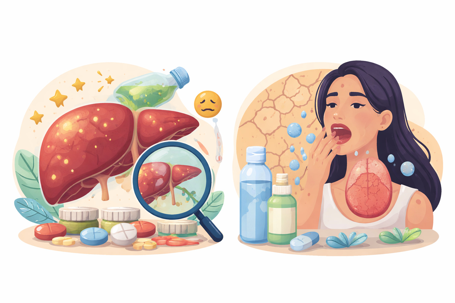 Problemi di salute_ fegato e bocca secca