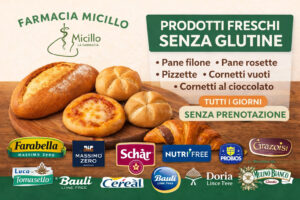Scopri di più sull'articolo Farma Free senza glutine: il reparto speciale di Farmacia Micillo ad Arzano