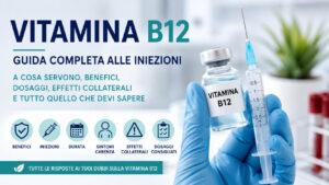 Scopri di più sull'articolo Iniezioni di vitamina B12: a cosa servono, quante farne, tempi di azione, dosaggio ed effetti collaterali