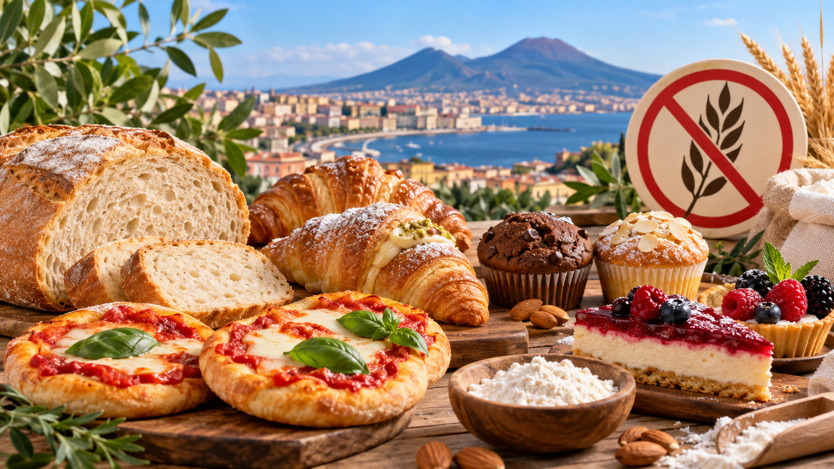 Al momento stai visualizzando Prodotti senza glutine freschi a Napoli Nord: pane, cornetti, pizzette e dolci per celiaci tra Arzano e Casoria