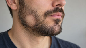 Scopri di più sull'articolo Alopecia della barba: possibili cause, segnali da distinguere e quando chiedere una valutazione dermatologica